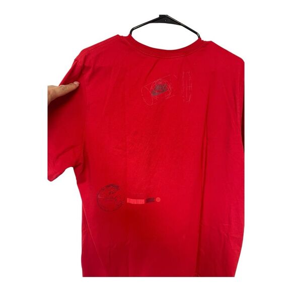 Nike Locally Known World Recognized Red Short Sleeve Graphic Tee XL - Picture 6 of 9